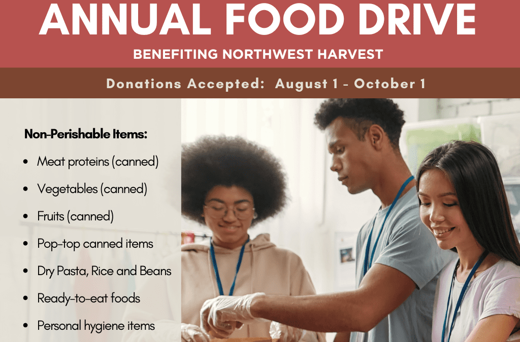 Annual Food Drive for Northwest Harvest